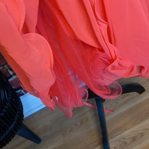 Rianna Couture Beaded taffeta-underlay Prom Homecoming bridesmaid Dress Size 6 - Picture 9 of 16